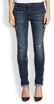 Thumbnail for your product : Joe's Jeans Slouchy Distressed Slim-Fit Jeans