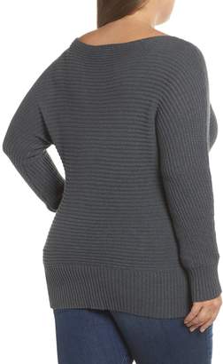 Lucky Brand Off-the-Shoulder Sweater (Plus Size)