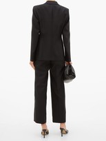 Thumbnail for your product : BLAZÉ MILANO Charmer Double-breasted Wool Jacket - Navy Multi