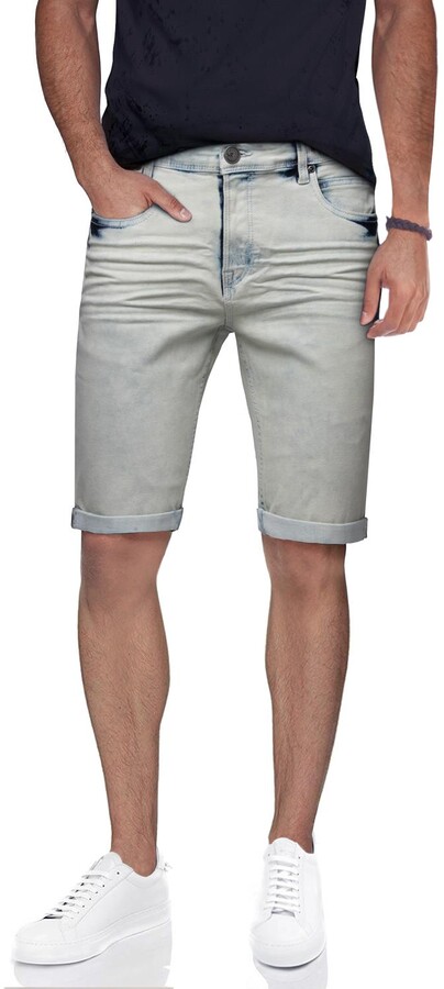 mens denim shorts diesel