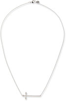 Thumbnail for your product : Jude Frances Provence Champagne Diamond Cross Necklace