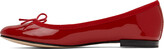 Thumbnail for your product : Repetto Red Cendrillon Ballerina Flats