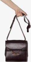 Thumbnail for your product : Bottega Veneta Purple The Clip Leather Cross Body Bag