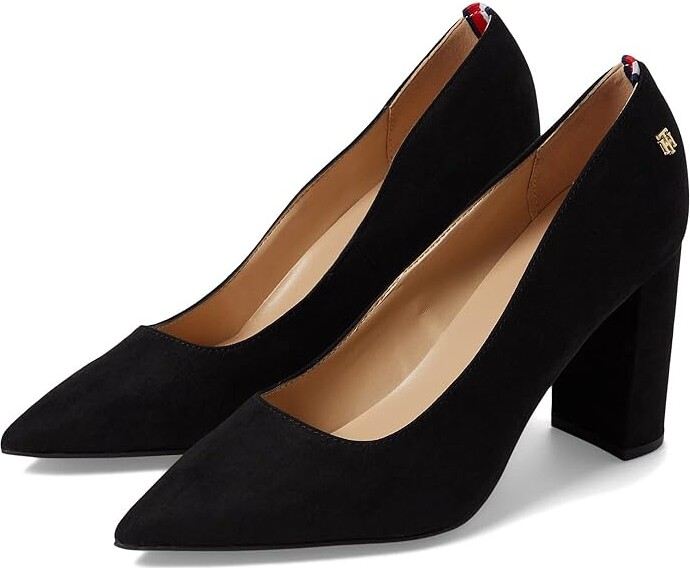 Tommy Hilfiger Abilene Women's Shoes Black : 5 M Textile