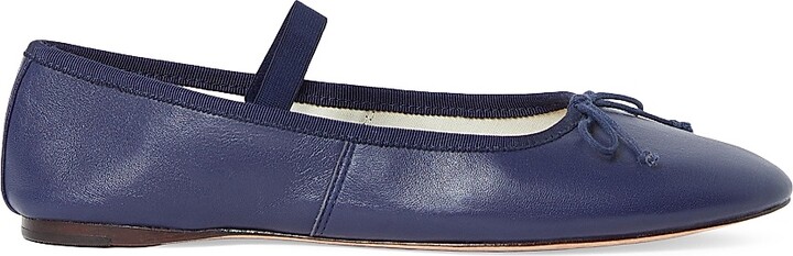 Loeffler Randall Navy Blue Ballet Slippers Loeffler Randall Lulu