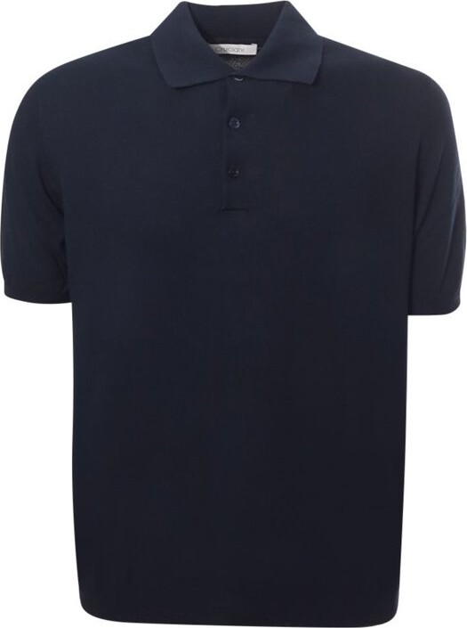 Cruciani Ribbed Polo Shirt