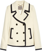 Thumbnail for your product : J.Crew Tipped wool peacoat