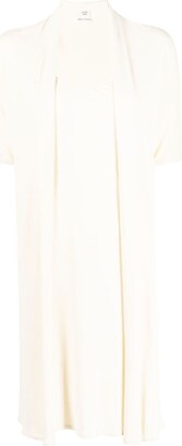 2010s Pre-Owned Short-Sleeved Tunic Blouse