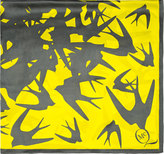 Thumbnail for your product : McQ Grey & Chartreuse Swallow Scarf
