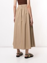 Thumbnail for your product : By Any Other Name Gathered Mid-Length Skirt