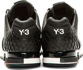 Thumbnail for your product : Y-3 Black Low-Top Vern Sneakers