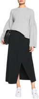Thumbnail for your product : A.L.C. Muller Wrap-Effect Stretch-Knit Midi Skirt