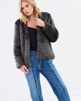Thumbnail for your product : Too Damn Famous Faux-Fur Coat