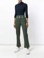 Thumbnail for your product : Eudon Choi flared buttoned trousers