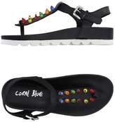 Thumbnail for your product : Coral Blue Toe post sandal