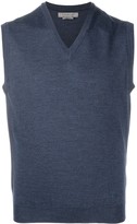 Thumbnail for your product : Corneliani Fine Knit V-Neck Vest