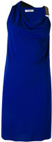 Lanvin - robe courte à détail de chaîne - women - Viscose - 36