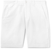 Thumbnail for your product : Aspesi Slim-Fit Cotton And Linen-Blend Twill Bermuda Shorts