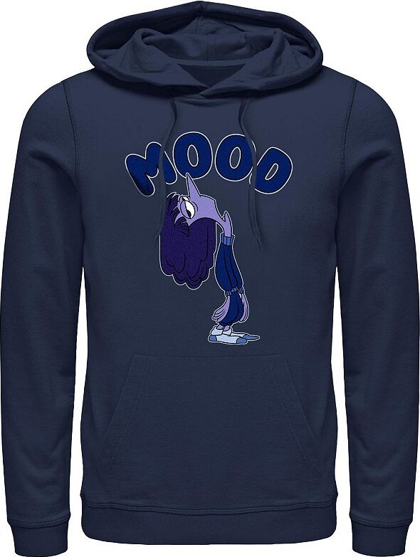 Disney / Pixar Men's Inside Out 2 Ennui Mood Graphic Hoodie