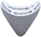 Thumbnail for your product : PrettyLittleThing Grey Knickers