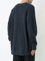 Thumbnail for your product : Ann Demeulemeester Zipped Sleeve Sweatshirt