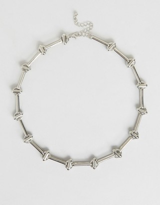 ASOS Sleek Bar Link Necklace