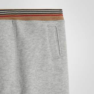 Burberry Childrens Icon Stripe Cotton Jersey Sweatpants