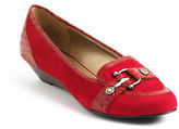 Thumbnail for your product : Circa Joan & David Berna Suede & Snake Embossed Leather Loafers