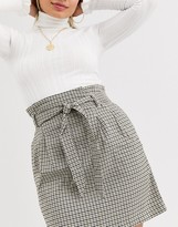 Thumbnail for your product : New Look Petite mini skirt in check