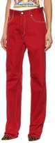 Thumbnail for your product : Eytys Benz Twill high-rise wide-leg jeans