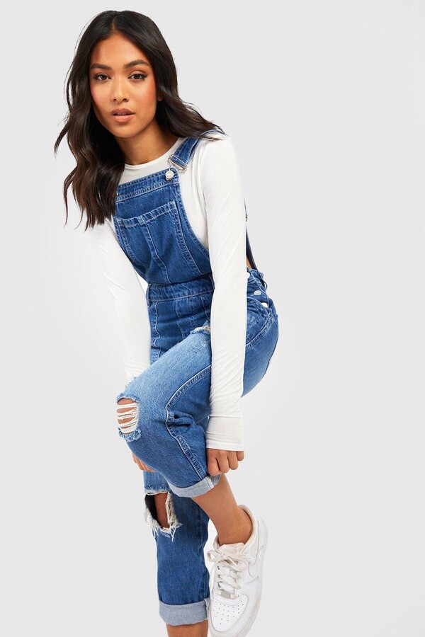 petite skinny dungarees