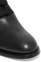 Thumbnail for your product : Chloé Otto Shearling-lined Suede And Leather Boots - Black
