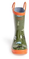 Thumbnail for your product : Hatley 'Fun Bugs' Print Waterproof Rain Boot (Walker & Toddler)