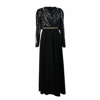 Diamante Black Maxi Dress | Shop the world's largest collection of fashion  | ShopStyle UK