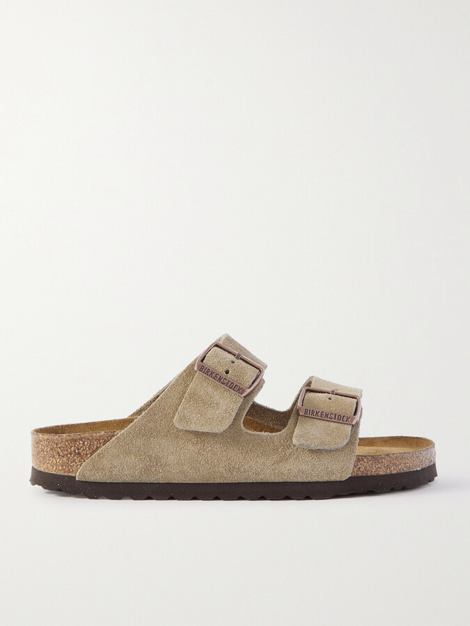 Birkenstock - Arizona Suede Sandals - Brown