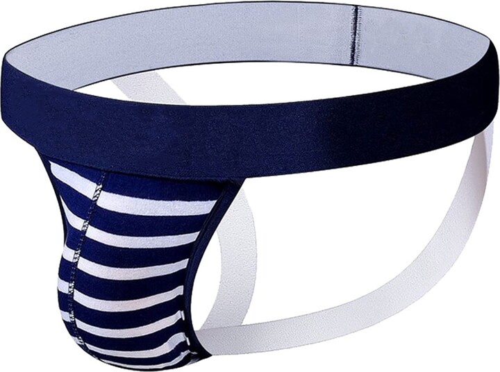 MILAX Men's Jock Straps Underwear Sexy Men Briefs Mesh GStrings