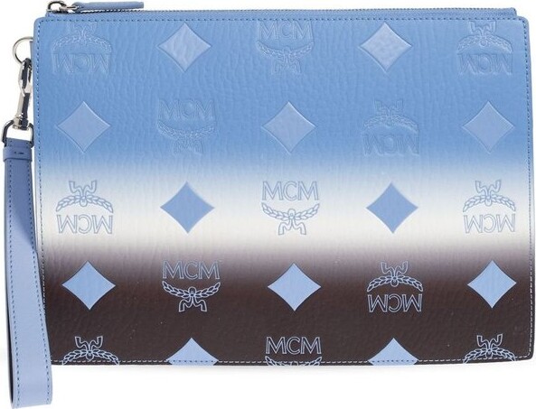 MCM Aren Small Wristlet Pouch