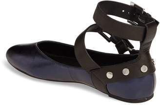 rebecca minkoff vivica ankle strap flat