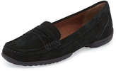 Thumbnail for your product : Donald J Pliner Vegga Perforated Suede Loafer, Black