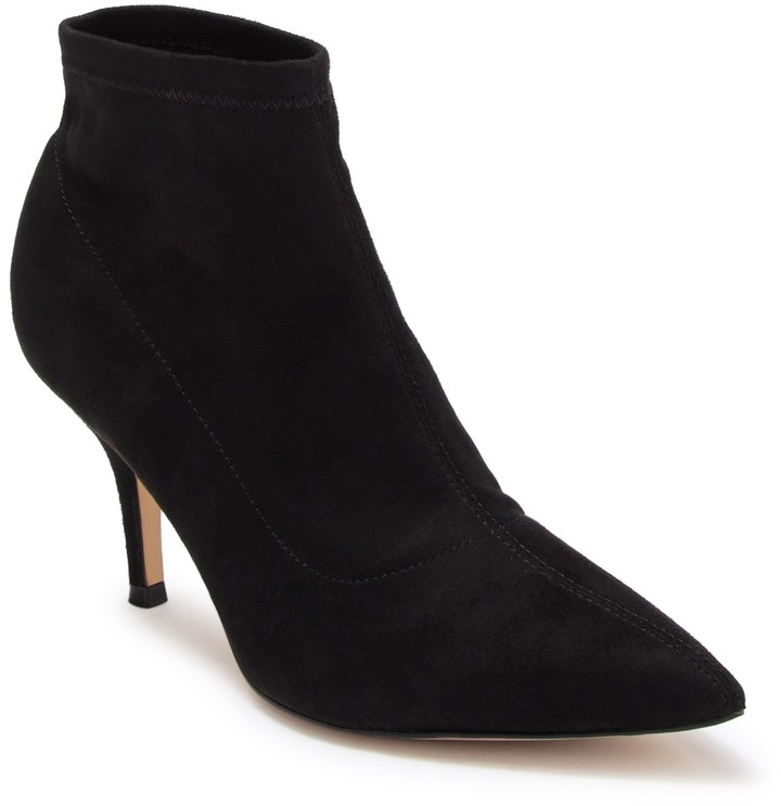 pointed toe sock bootie