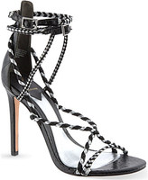 Thumbnail for your product : Brian Atwood B By Linares snake heeled sandals