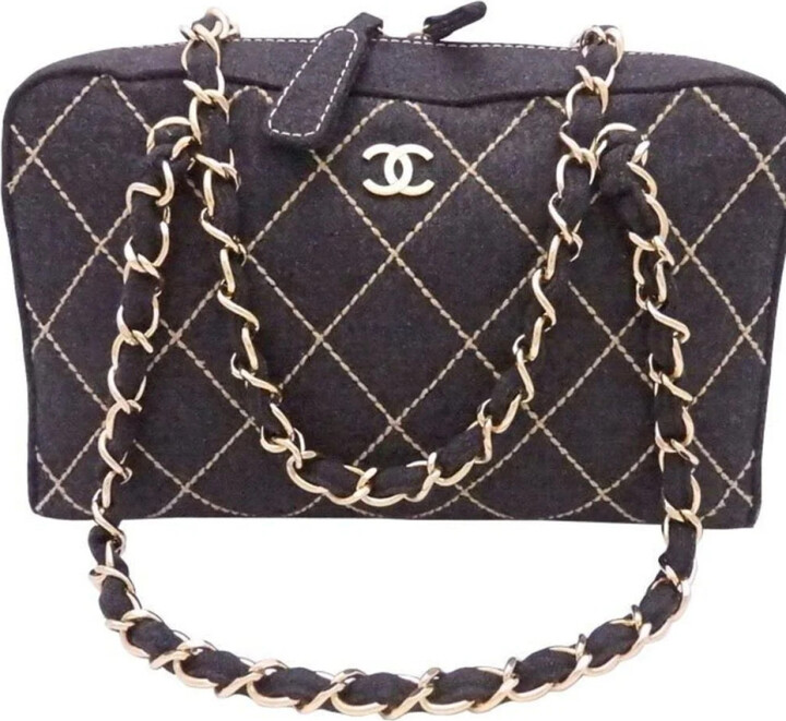 Chanel Vintage Mini Quilted Crossbody Bag, $3,993, farfetch.com