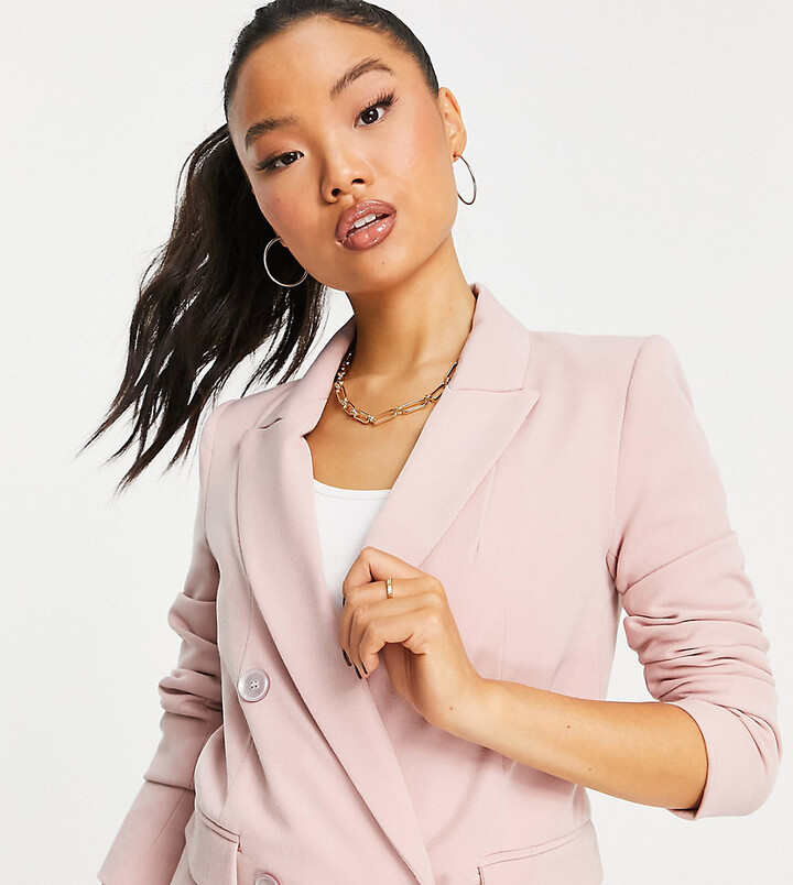 Women's Pale Pink Blazer | Shop the world's largest collection of fashion |  ShopStyle