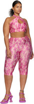 Thumbnail for your product : DOS SWIM SSENSE Exclusive Pink Leo Leggings