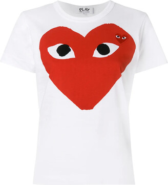 Comme des Garcons heart eyes T-shirt Comme des Garcons heart eyes T-shirt