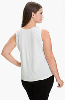 Thumbnail for your product : Eileen Fisher Silk Tank (Plus Size)