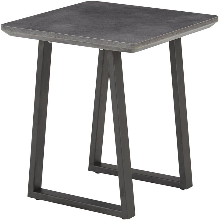 Bronx Concrete Effect Side Table ShopStyle