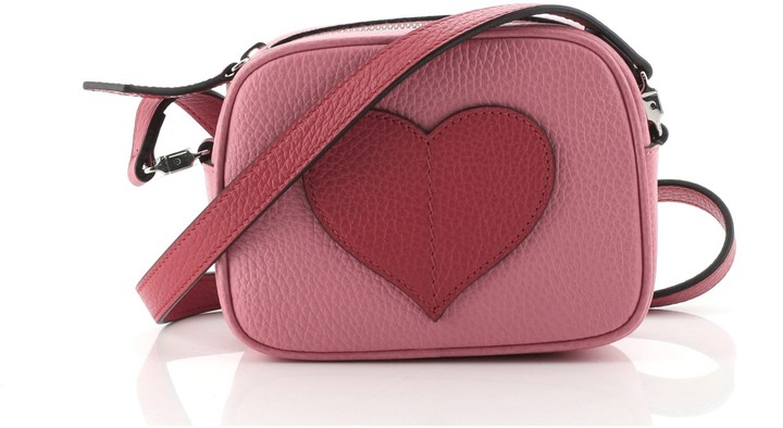 gucci heart shaped bag