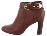 Thumbnail for your product : Rachel Zoe Leather Round-Toe Ankle Boots