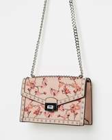 Thumbnail for your product : Mng Studded Embroidered Bag